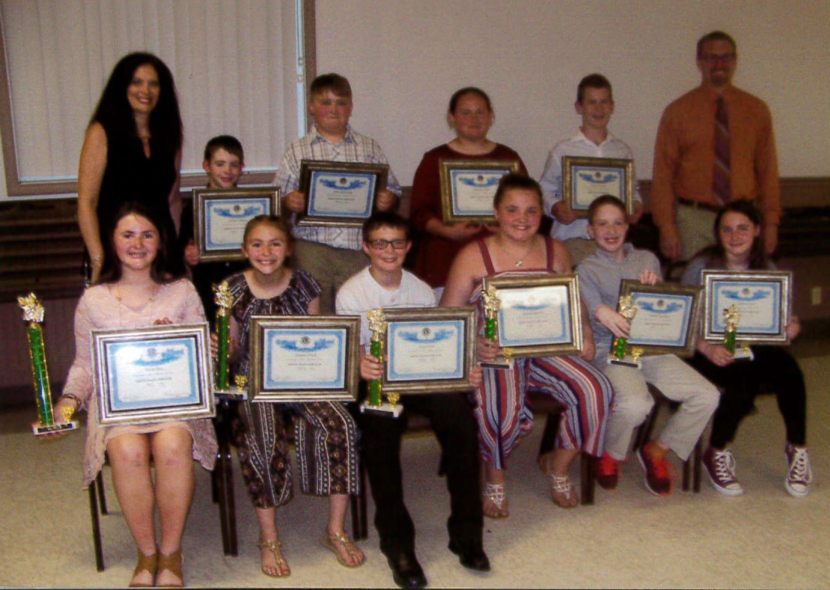 Annual spelling bee winners